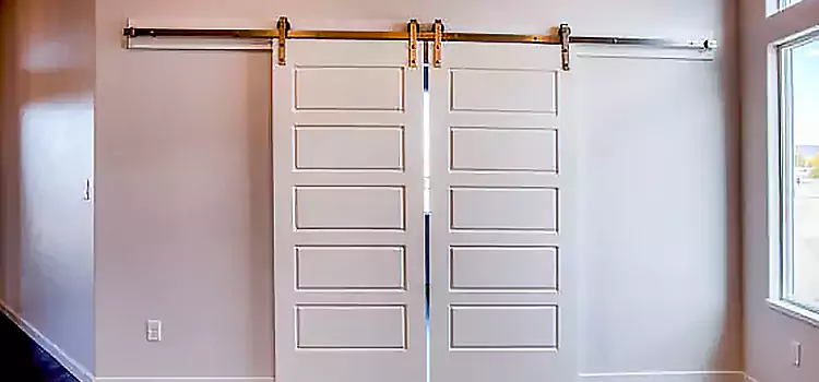 Glass Barn Door with Installation Hardware Kit University