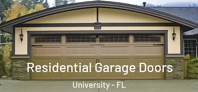  Residential Garage Doors University - FL