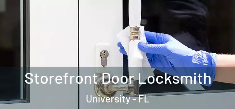 Storefront Door Locksmith University - FL