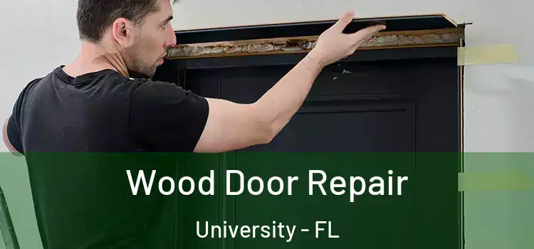  Wood Door Repair University - FL